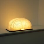 Lumio-Style Small Wooden Book Lamp