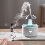 Rotating Raindrop Diffuser - A Tiny Thunder-Shower of Calm